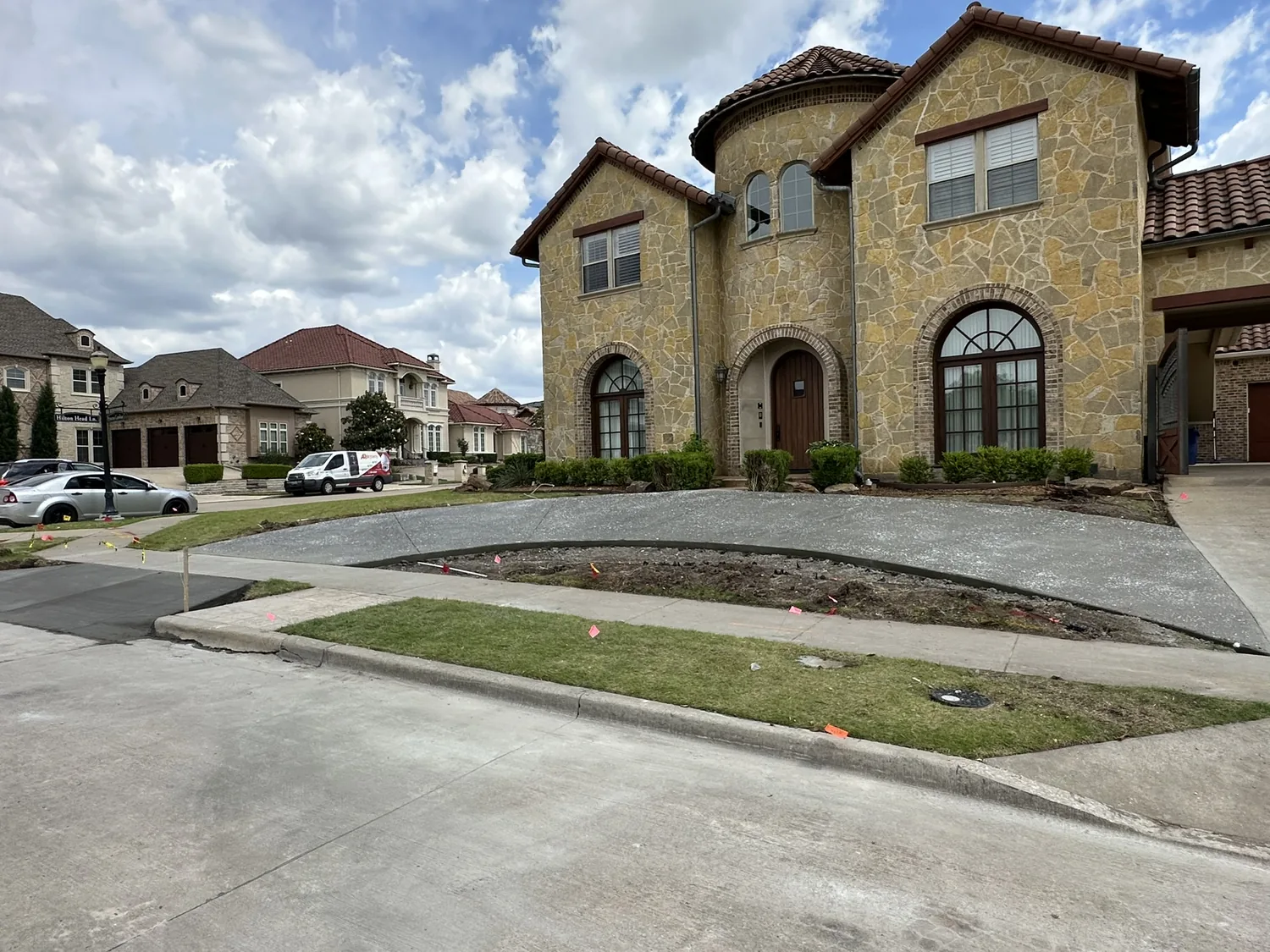 Featured Residential Driveway by Lucky’s Concrete in Corpus Christi