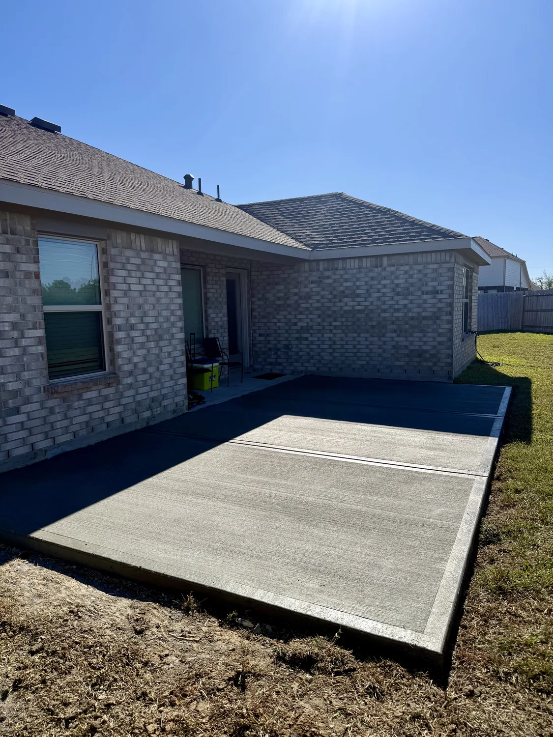 Every patio, the same approach by Lucky&rsquo;s Concrete in Corpus Christi